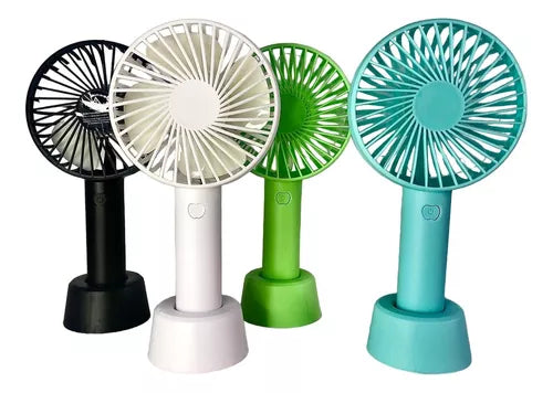 Mini Ventilador de Mesa Recargable