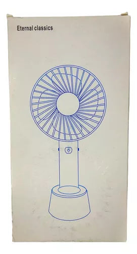 Mini Ventilador de Mesa Recargable