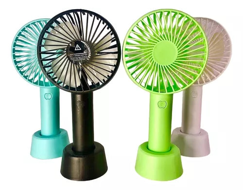 Mini Ventilador de Mesa Recargable