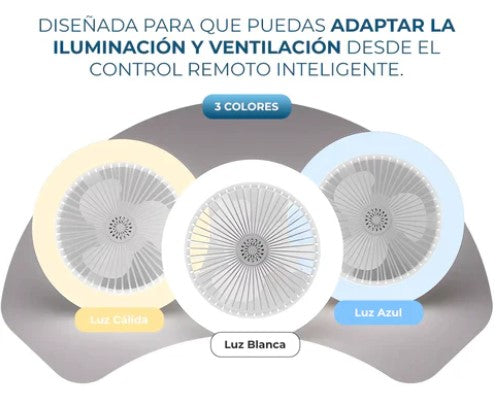 Lampara Ventilador LED